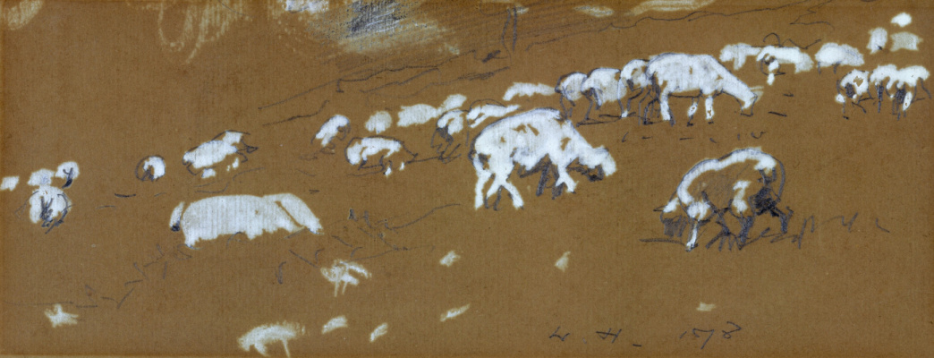 Winslow Homer. Sheep