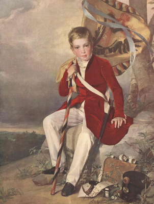 Фридрих фон Амерлинг. Эрцгерцог Франц Иосиф в возрасте 8 лет