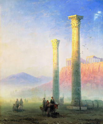 Ivan Aivazovsky. Acropole d'Athènes