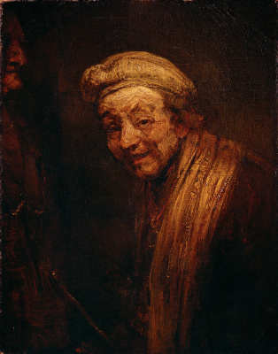 Rembrandt Harmenszoon van Rijn. Self-portrait in the image of laughing Zeuxis