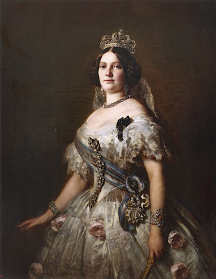 Franz Xaver Winterhalter. La regina Isabella II Spagnola