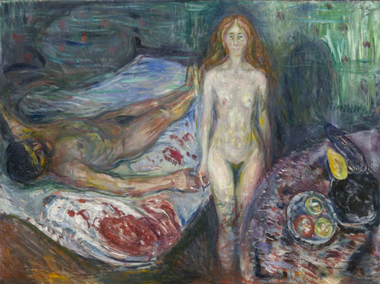 Edvard Munch. Morte di Marat