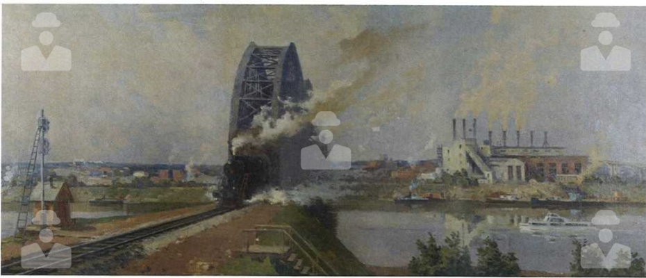 Alexander Konstantinovich Shindykov. Industrial landscape