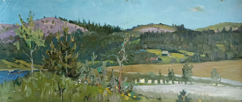 Alexey Petrovich Firsov. Summer landscape
