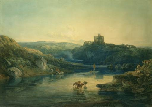 Joseph Mallord William Turner. Castle NOREM at dawn