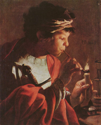 Hendrick Jansz Terbrugghen. Boy with a pipe