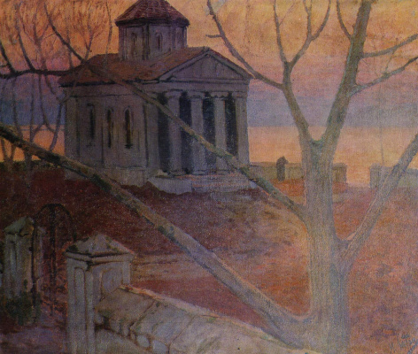 Mikhail Pelopidovich Latri. The temple above the sea