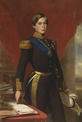 Franz Xaver Winterhalter. Pedro V, re del Portogallo