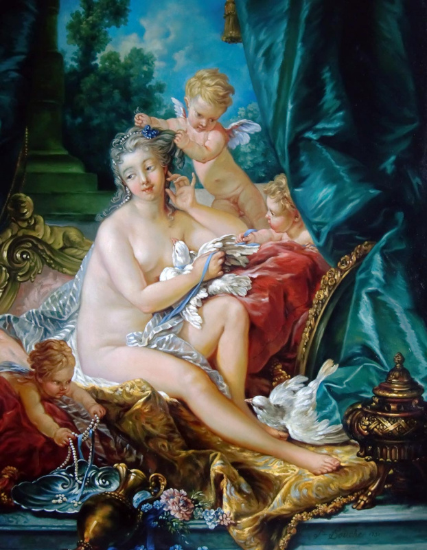 boucher the toilet of venus