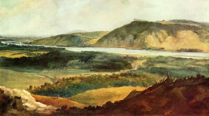Иоганн Кристиан Бранд. Дунайский пейзаж под Веной