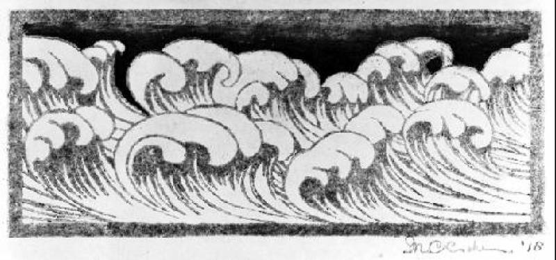 Maurits Cornelis Escher. Waves