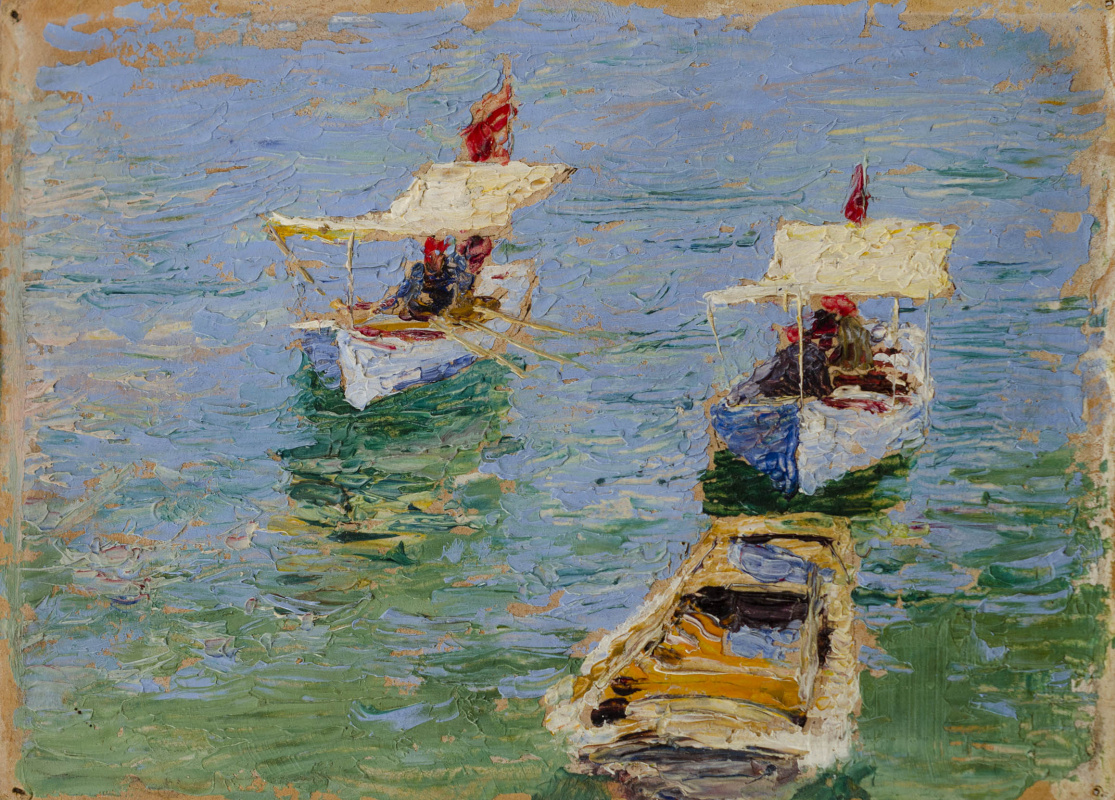 Егише Тадевосян. «Лодки. Трапезунд» (1906) Егише Тадевосян. «Лодки. Трапезунд» (1906)