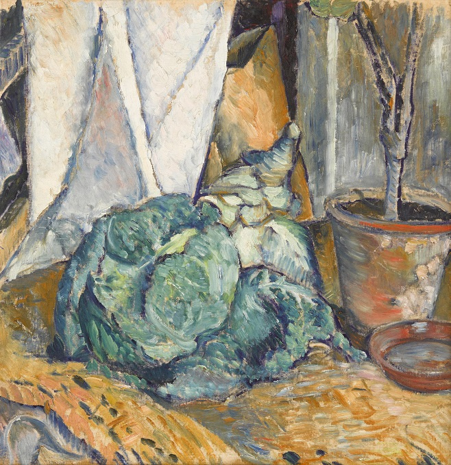 Михаил Ларионов. «Натюрморт с капустой». 1898
Источник: Bonhams Михаил Ларионов. «Натюрморт с капустой». 1898
Источник: Bonhams