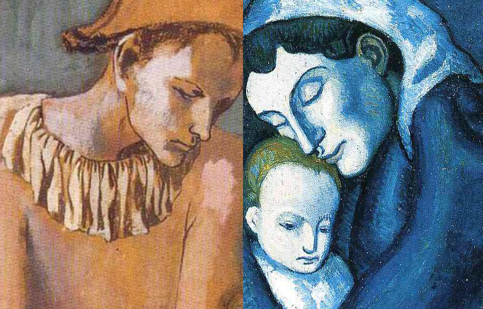 Пикассо: «голубой» и «розовый» периоды