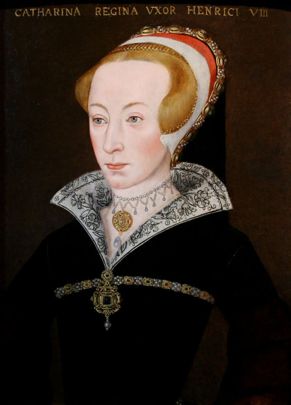 Portrait of Catherine Parr, end of the 16th century. Private collection