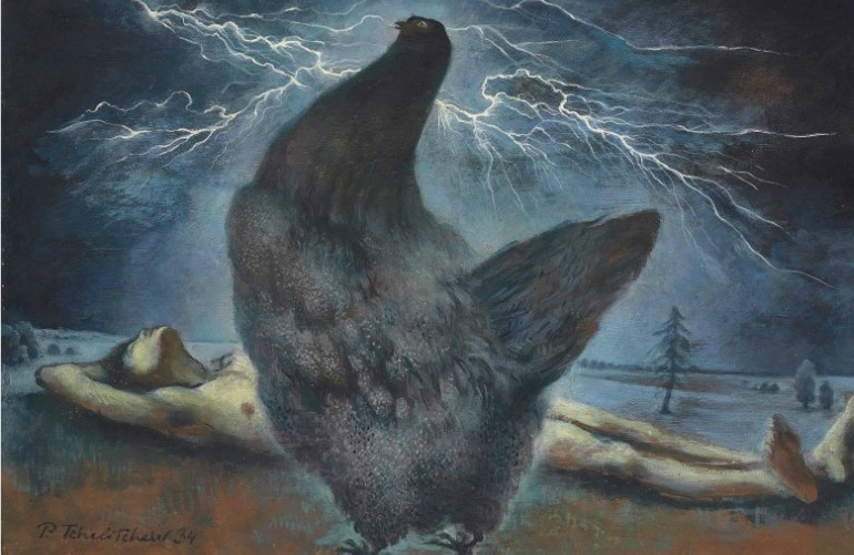 Павел Челищев. «Курица и человек». 1934
Еще один лот прошедших торгов Christie’s; картина была прода Павел Челищев. «Курица и человек». 1934
Еще один лот прошедших торгов Christie’s; картина была прода