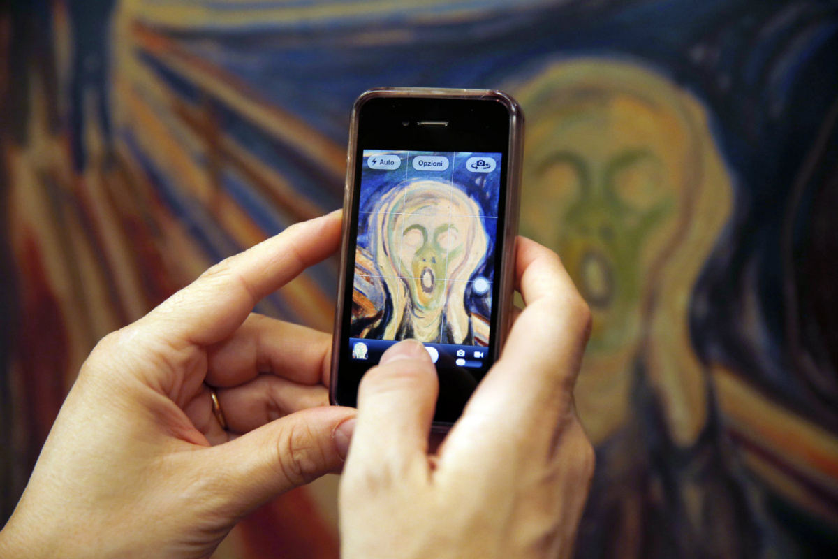 Another universe of Edvard Munch: newly-released Munch original drawings, especially "The Scream", reveal different look Another universe of Edvard Munch: newly-released Munch original drawings, especially "The Scream", reveal different look
