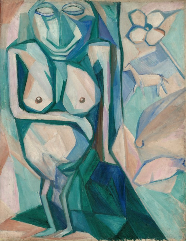 Natalia Goncharova. "Deity of fertility." 1909−1910 State Tretyakov Gallery
Naked women have been Natalia Goncharova. "Deity of fertility." 1909−1910 State Tretyakov Gallery
Naked women have been
