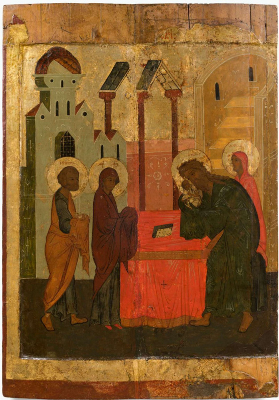 The exhibits of "RUSSIAN ICONS Treasures from Russian Museums" at the City Museum of Ljubljana.