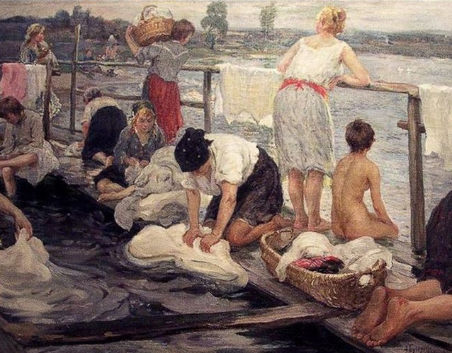 Александр Бучкури. «Прачки». 1908 Александр Бучкури. «Прачки». 1908