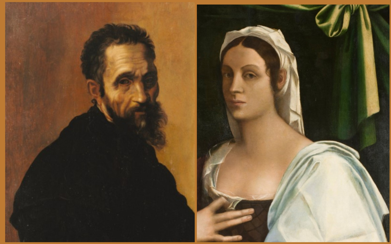 Love story in paintings: Michelangelo and Vittoria Colonna