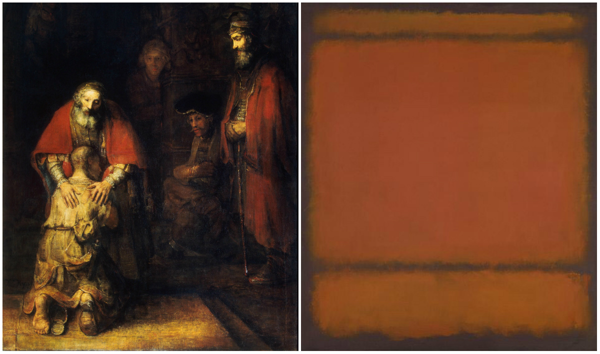 Like father, like son: Mark Rothko as a successor of Rembrandt, Monet, Matisse and other great artists