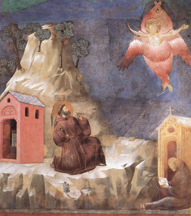 Фрагменты росписи Нижней церкви базилики Святого Франциска в Ассиз