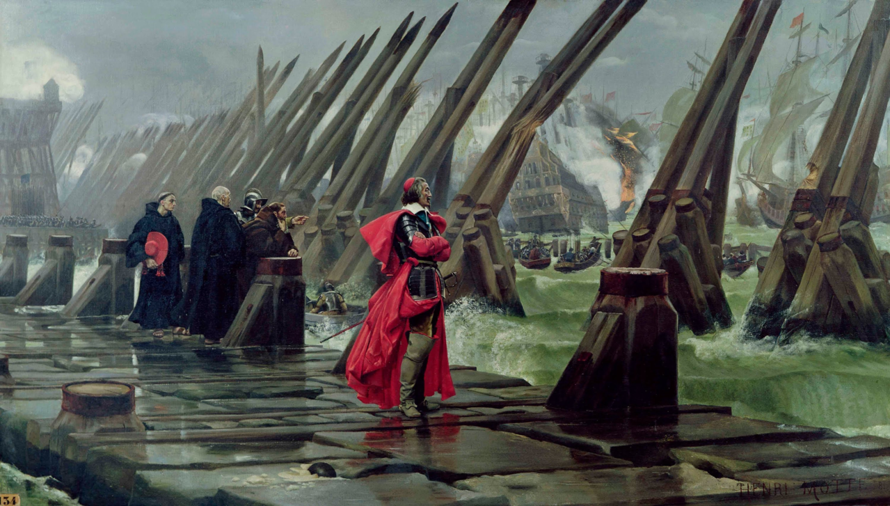 Анри-Поль Мотт. Осада Ла-Рошели (1881) Анри-Поль Мотт. Осада Ла-Рошели (1881)
