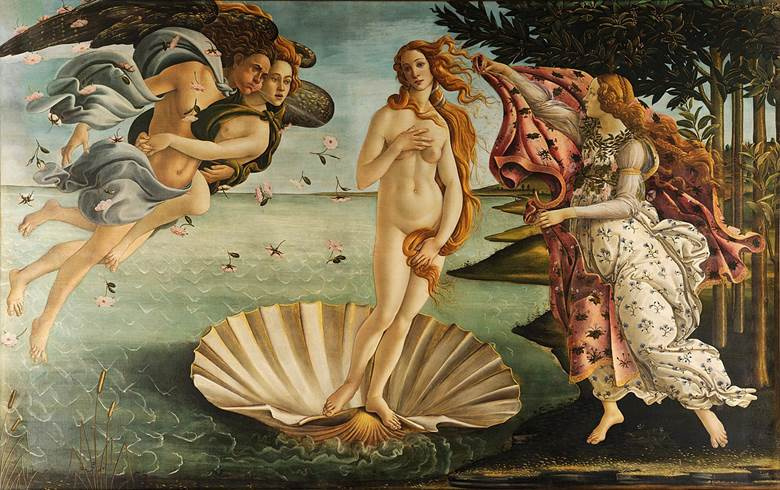 The Birth of Venus, 1485 The Birth of Venus, 1485