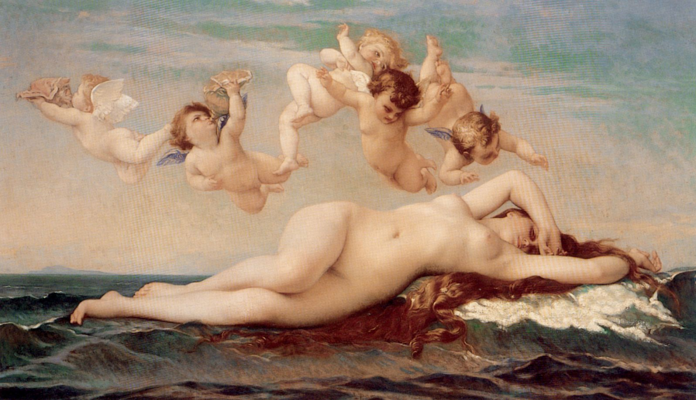 Alexandre Cabanel. The Birth of Venus, 1875