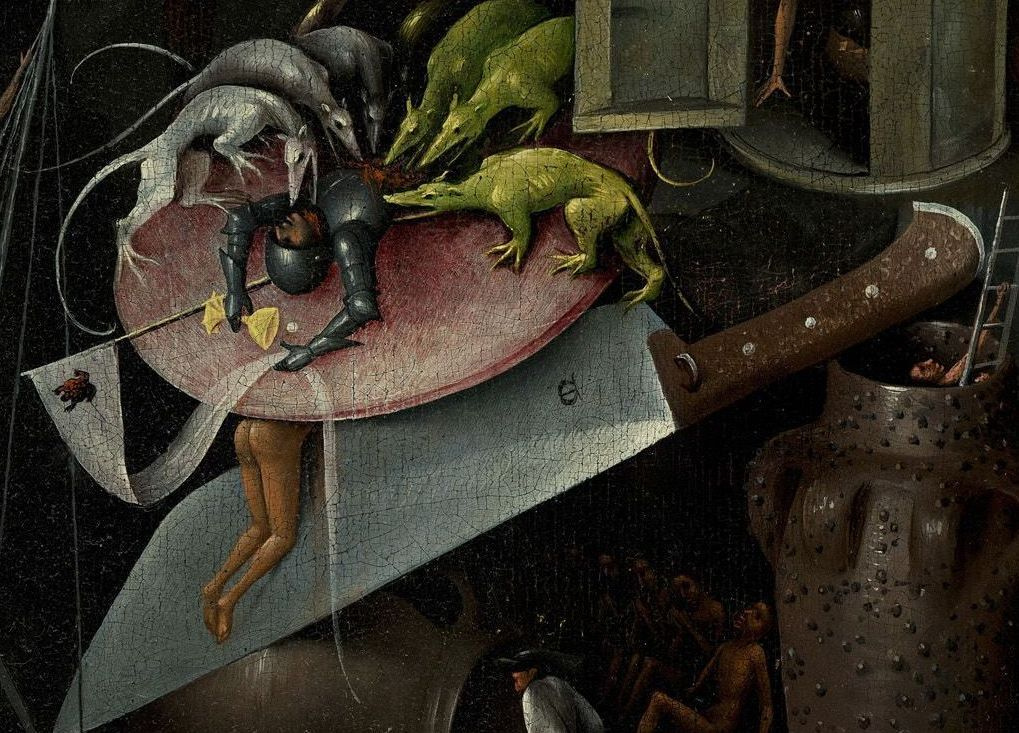 Who knows? Bosch knows. The Garden of Earthly Delights zoomed in Who knows? Bosch knows. The Garden of Earthly Delights zoomed in