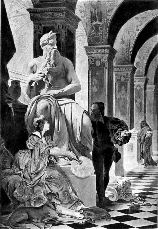 Hermann Schneider.
Vittoria and Michelangelo at the "Moses", until 1894
However, there is also such Hermann Schneider.
Vittoria and Michelangelo at the "Moses", until 1894
However, there is also such