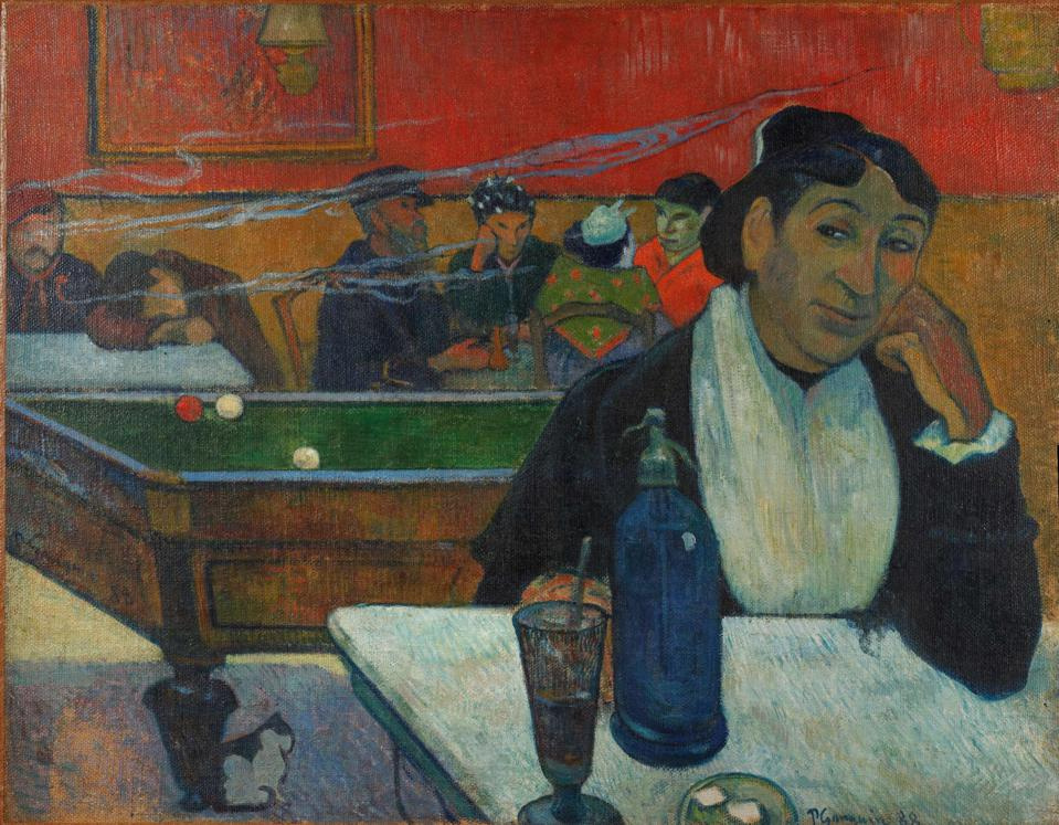 Поль Гоген, «Кафе в Арле» (1888). ГМИИ им. А.С. Пушкина, Москва