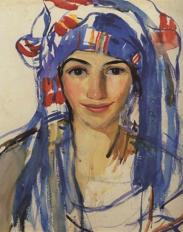 Зинаида Серебрякова «Автопортрет в шарфе» (1911) Зинаида Серебрякова «Автопортрет в шарфе» (1911)