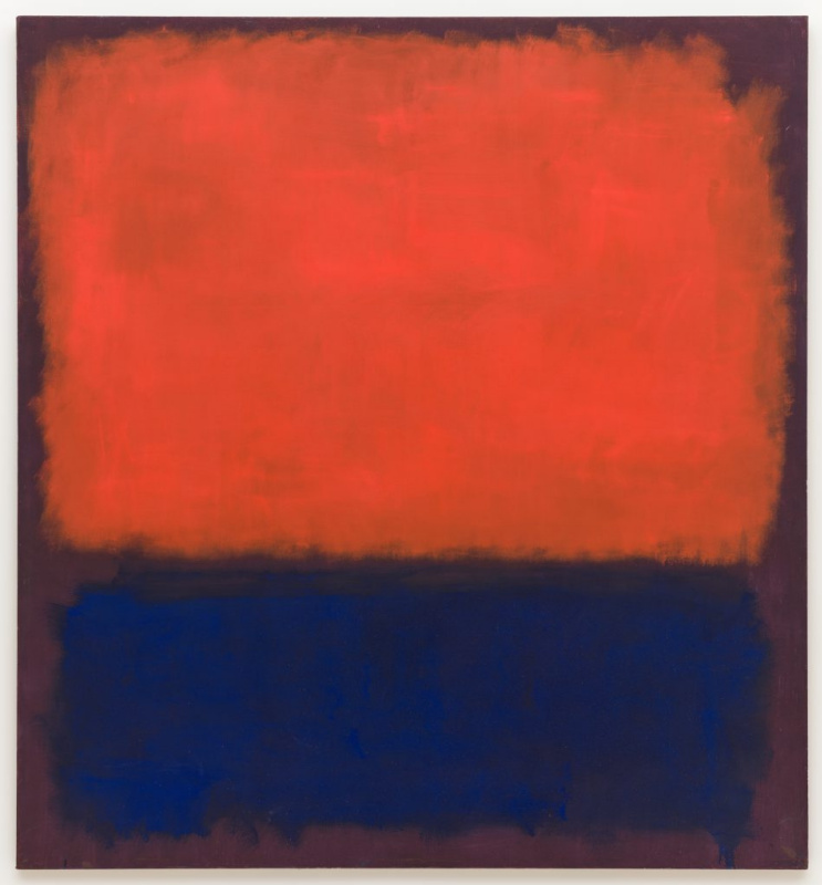 Unlike favorite monumental masterpiece of the artist, No.14, 1960, which is on permanent display in Unlike favorite monumental masterpiece of the artist, No.14, 1960, which is on permanent display in