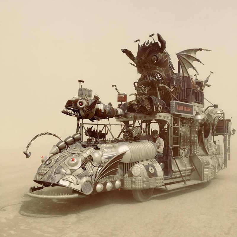 Burning Man-2018 with this year theme "I, robot" ended
