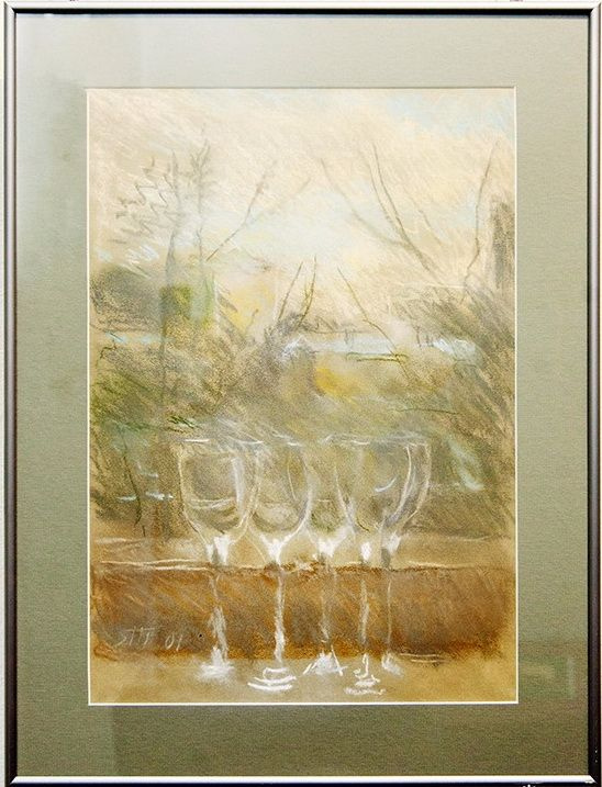 Тетяна Яблонская, 1 января 2001 года. Акварель, 2001 г. Тетяна Яблонская, 1 января 2001 года. Акварель, 2001 г.