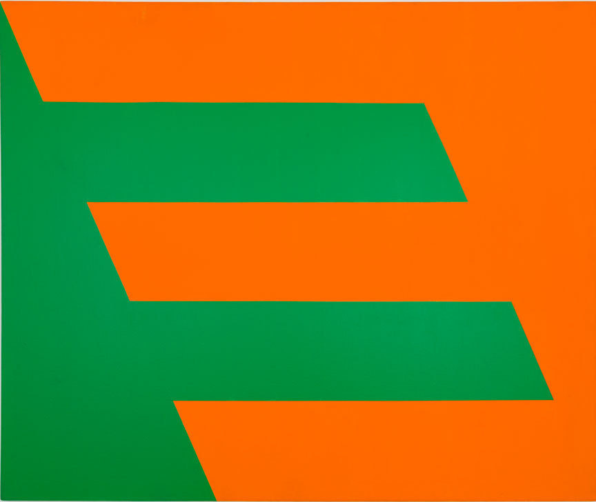 Carmen Herrera, Green and Orange, 1958 Carmen Herrera, Green and Orange, 1958