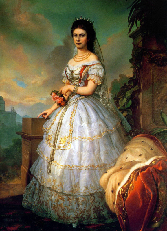 The Bavarian Rose — Empress Sissi. Ceremonial Portraits, Drama, Life