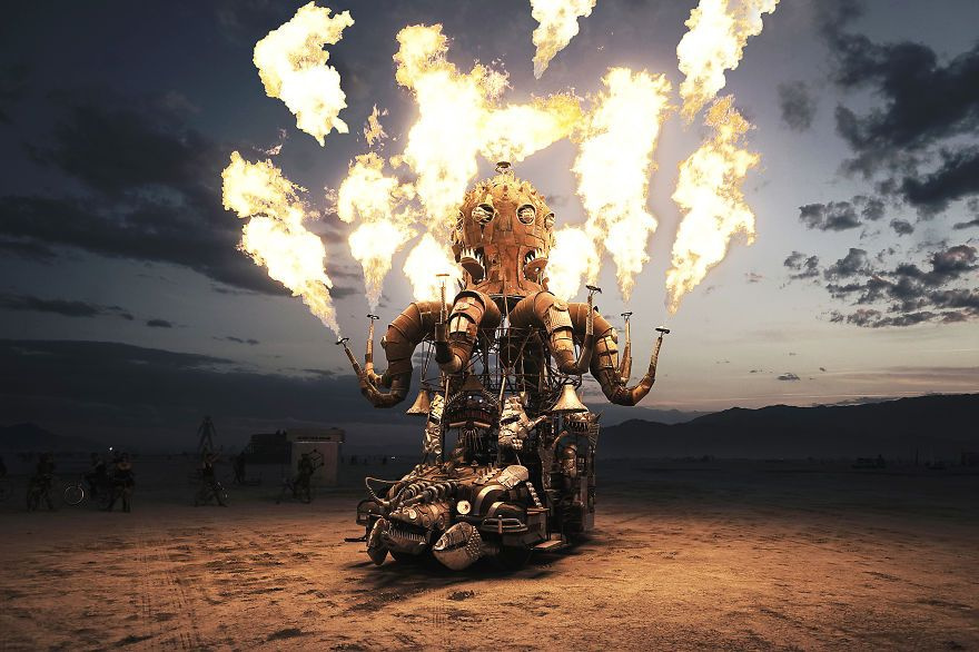 Гори оно огнем! Самые яркие проекты фестиваля "Burning Man-2015" Гори оно огнем! Самые яркие проекты фестиваля "Burning Man-2015"