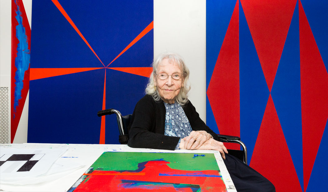 Carmen Herrera, "I waited for almost a century for the bus to come. And it came." Carmen Herrera, "I waited for almost a century for the bus to come. And it came."