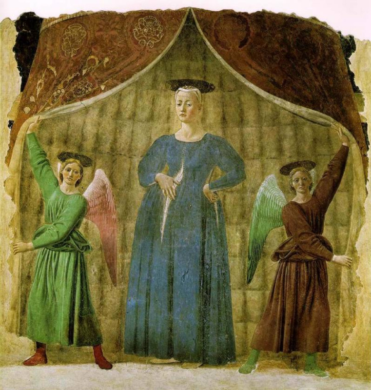 "Madonna del Parto. They filmed The Pregnant Madonna by Pierro Della Francesca in Monterchi. None of "Madonna del Parto. They filmed The Pregnant Madonna by Pierro Della Francesca in Monterchi. None of
