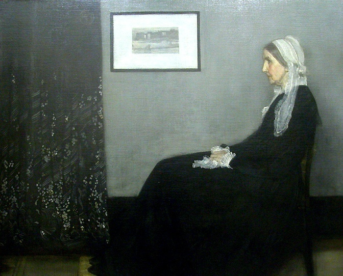 Джеймс Уистлер (James Abbot McNeill Whistler — «Аранжировка в сером и чёрном. Мать художника» — Arra Джеймс Уистлер (James Abbot McNeill Whistler — «Аранжировка в сером и чёрном. Мать художника» — Arra