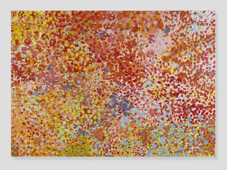 Damien Hirst. Super Happy Happy Dabby, 1993, Visual Candy Paintings.
Image: Photographed by Prudenc Damien Hirst. Super Happy Happy Dabby, 1993, Visual Candy Paintings.
Image: Photographed by Prudenc