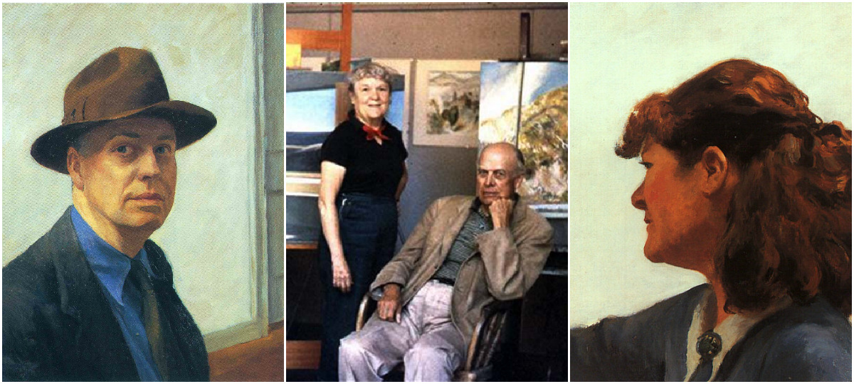 Love story in paintings: Edward Hopper and Josephine Nivison