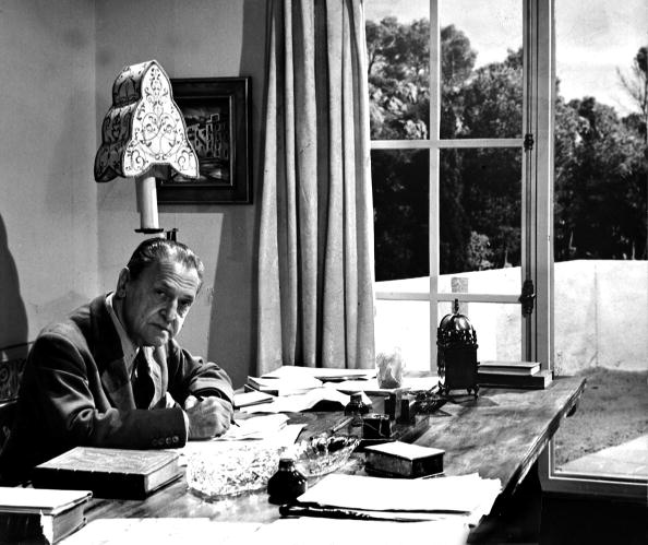 Somerset Maugham in his room at Villa La Mauresque Somerset Maugham in his room at Villa La Mauresque