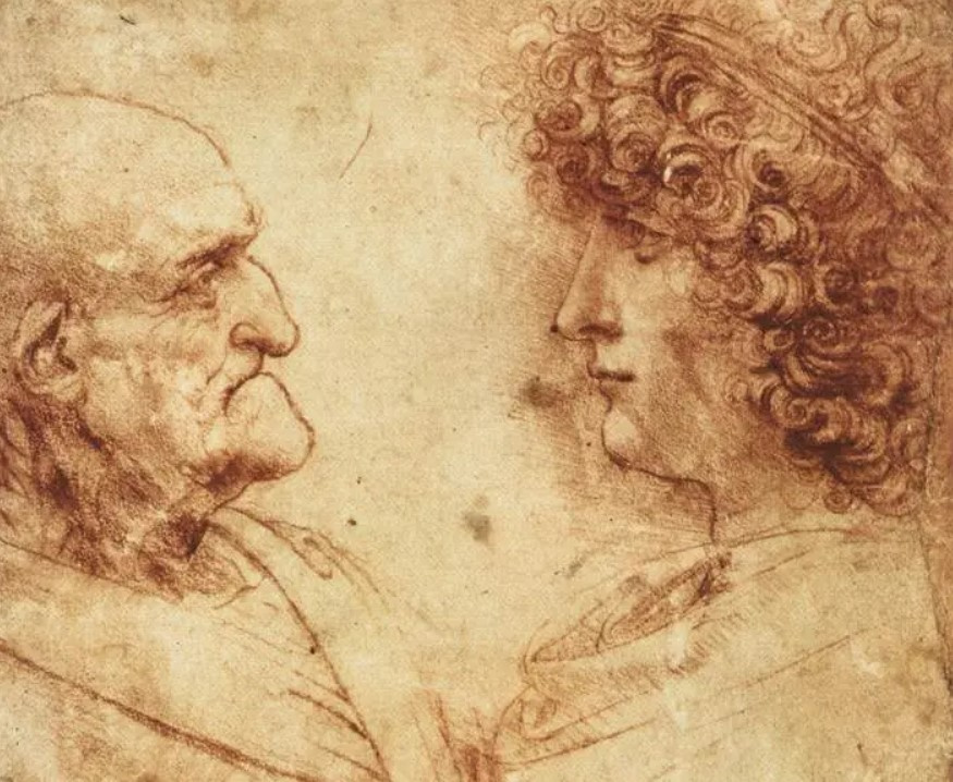 Love Story in Paintings. Leonardo da Vinci and Salai Love Story in Paintings. Leonardo da Vinci and Salai