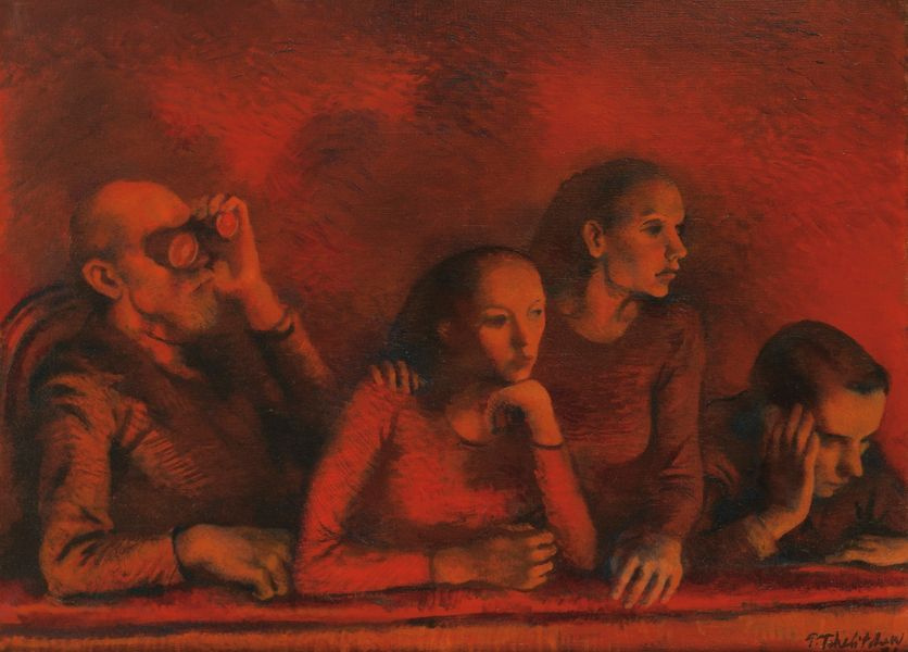 Павел Челищев, «Французский театр» (1931). Предыдущий владелец — Жорж Бемберг Павел Челищев, «Французский театр» (1931). Предыдущий владелец — Жорж Бемберг