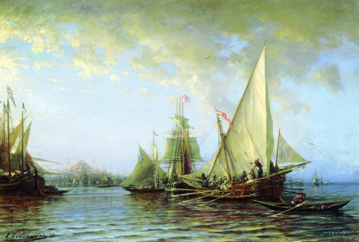 Алексей Боголюбов. «Дарданеллы». 1873 Алексей Боголюбов. «Дарданеллы». 1873