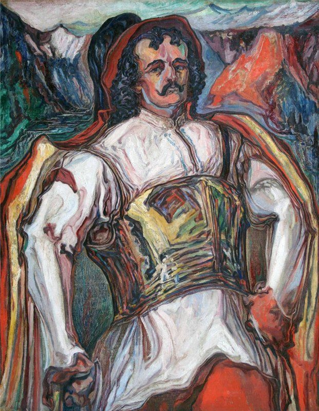 Олекса Новаковский, «Довбуш — повелитель гор», 1931. Олекса Новаковский, «Довбуш — повелитель гор», 1931.